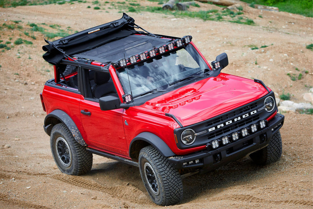 2021+ Ford Bronco Baja Designs XL Linkable Roof Light Bar Kit