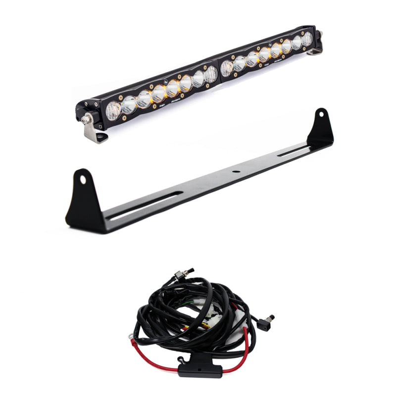 07-13 Silverado Baja Designs 20in Bumper Mount Kit 20in S8